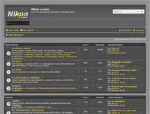 Tablet Screenshot of forum.nikonlovers.net